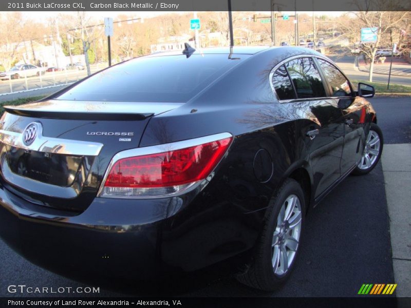 Carbon Black Metallic / Ebony 2011 Buick LaCrosse CXL