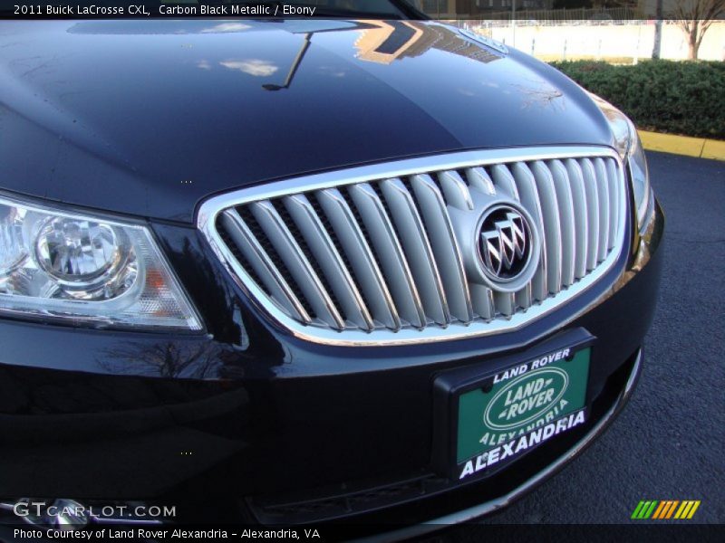 Carbon Black Metallic / Ebony 2011 Buick LaCrosse CXL