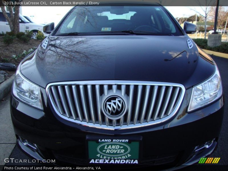 Carbon Black Metallic / Ebony 2011 Buick LaCrosse CXL