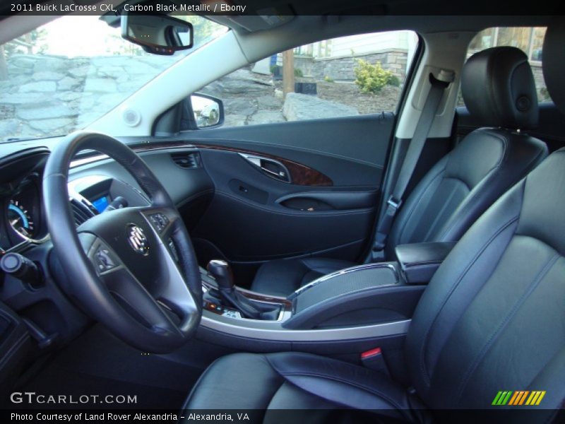 Carbon Black Metallic / Ebony 2011 Buick LaCrosse CXL