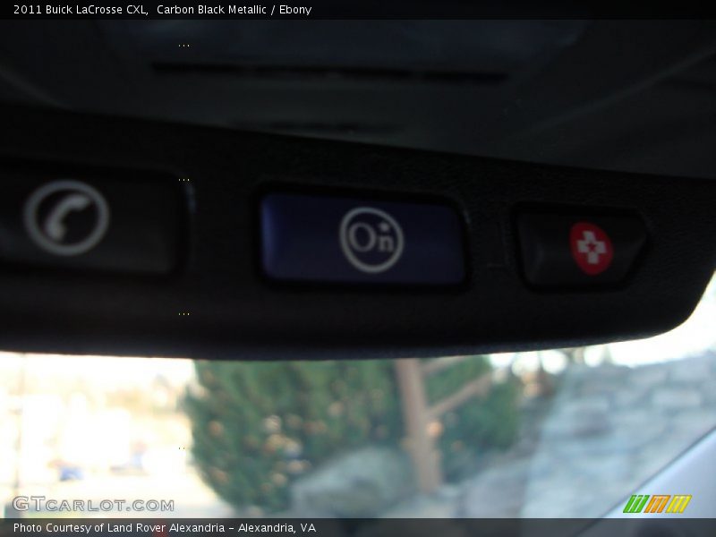 Carbon Black Metallic / Ebony 2011 Buick LaCrosse CXL