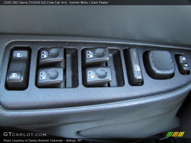 Summit White / Dark Pewter 2006 GMC Sierra 2500HD SLE Crew Cab 4x4