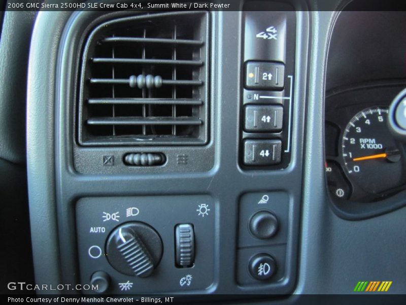 Summit White / Dark Pewter 2006 GMC Sierra 2500HD SLE Crew Cab 4x4