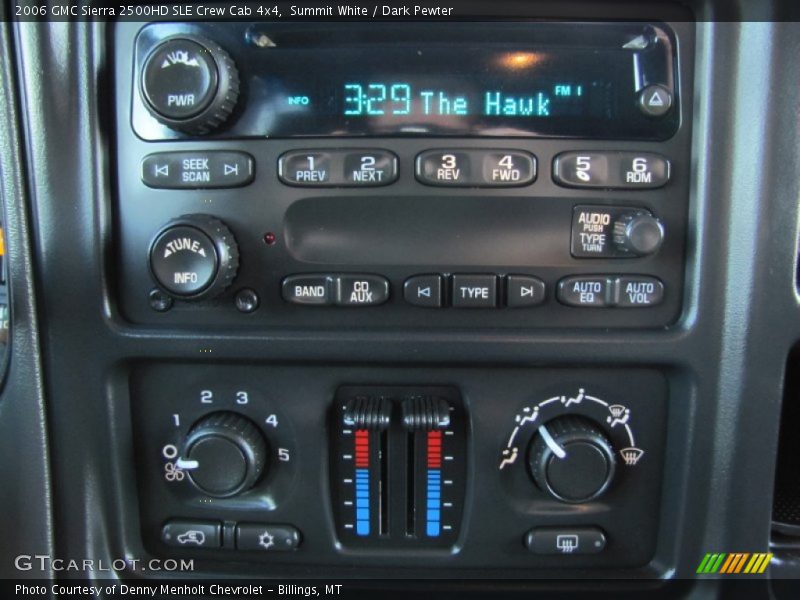Audio System of 2006 Sierra 2500HD SLE Crew Cab 4x4