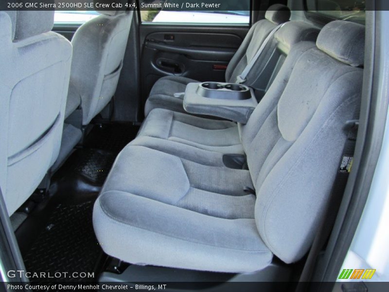 Summit White / Dark Pewter 2006 GMC Sierra 2500HD SLE Crew Cab 4x4