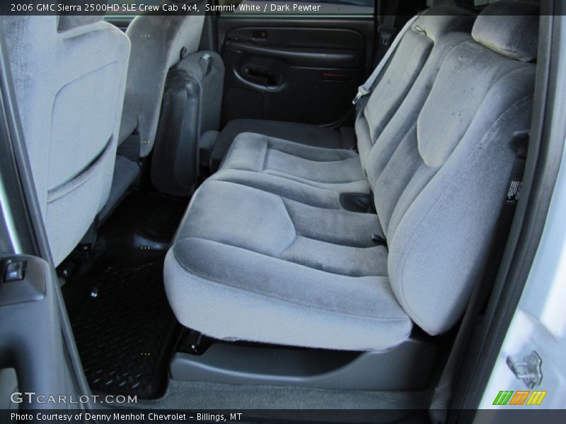 Summit White / Dark Pewter 2006 GMC Sierra 2500HD SLE Crew Cab 4x4