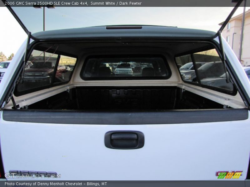 Summit White / Dark Pewter 2006 GMC Sierra 2500HD SLE Crew Cab 4x4