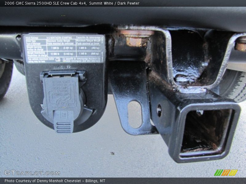 Summit White / Dark Pewter 2006 GMC Sierra 2500HD SLE Crew Cab 4x4