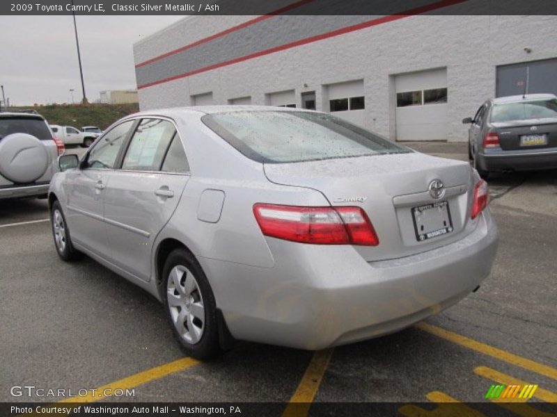 Classic Silver Metallic / Ash 2009 Toyota Camry LE