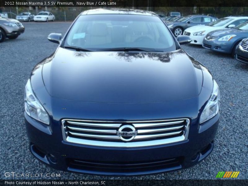 Navy Blue / Cafe Latte 2012 Nissan Maxima 3.5 SV Premium