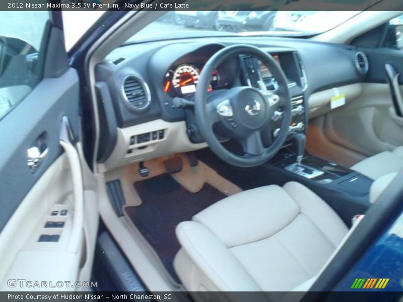 Navy Blue / Cafe Latte 2012 Nissan Maxima 3.5 SV Premium