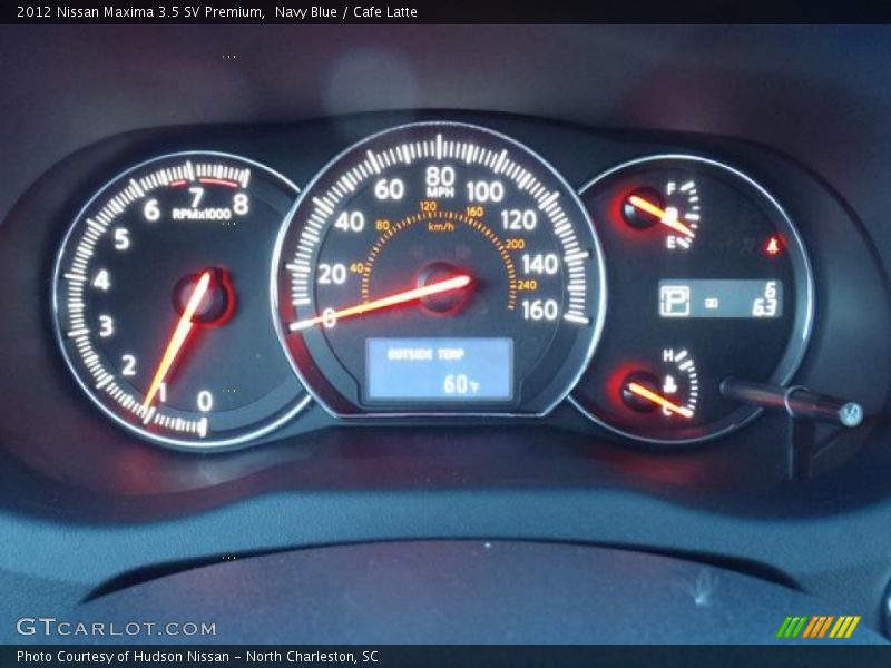 Navy Blue / Cafe Latte 2012 Nissan Maxima 3.5 SV Premium