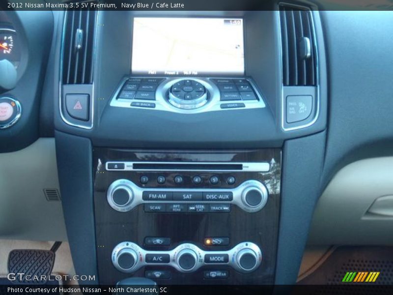 Navy Blue / Cafe Latte 2012 Nissan Maxima 3.5 SV Premium