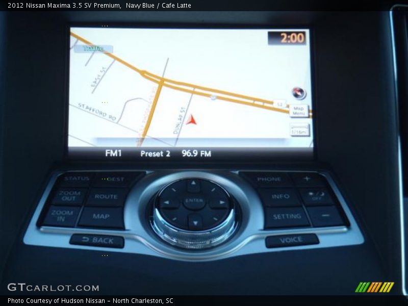 Navy Blue / Cafe Latte 2012 Nissan Maxima 3.5 SV Premium