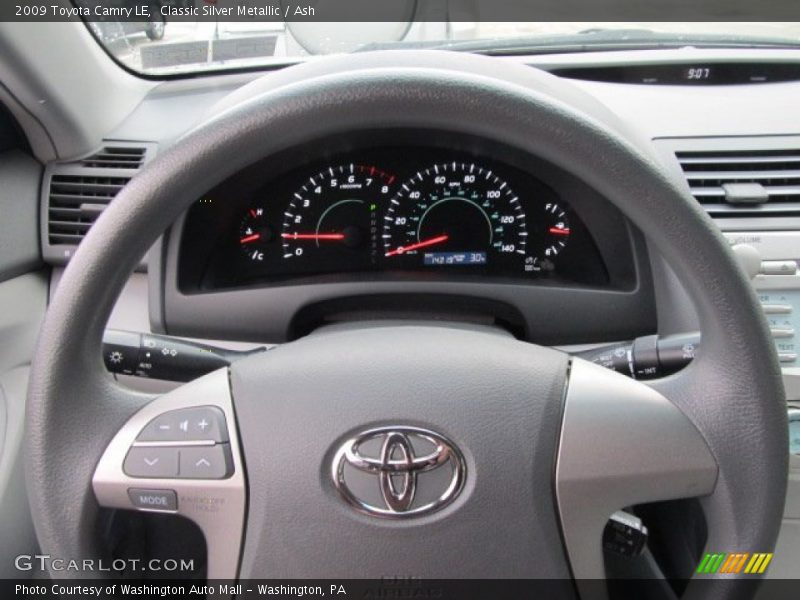 Classic Silver Metallic / Ash 2009 Toyota Camry LE