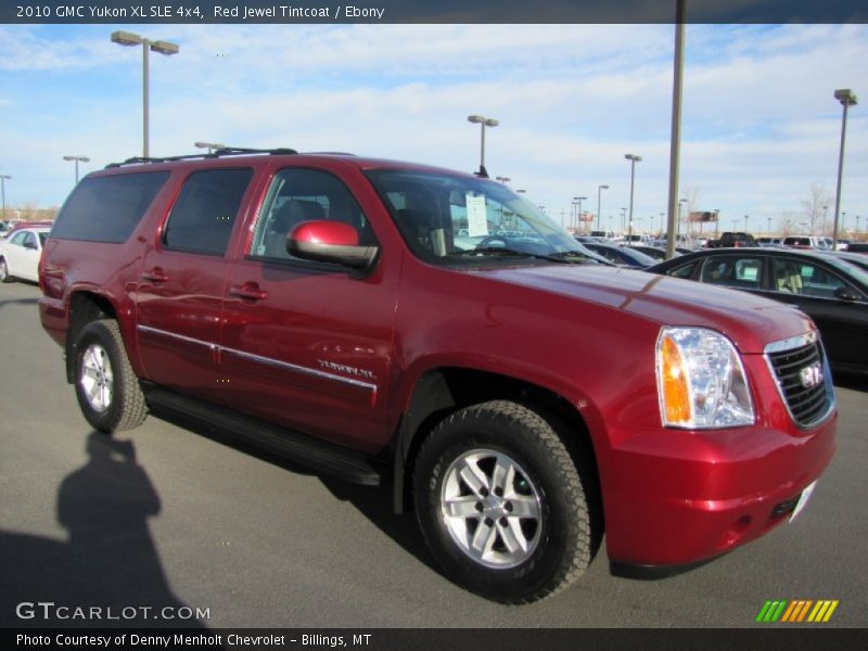 Red Jewel Tintcoat / Ebony 2010 GMC Yukon XL SLE 4x4