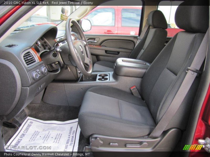  2010 Yukon XL SLE 4x4 Ebony Interior