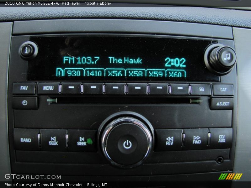 Audio System of 2010 Yukon XL SLE 4x4