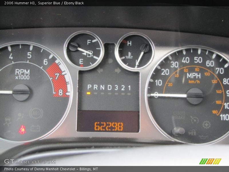 Superior Blue / Ebony Black 2006 Hummer H3