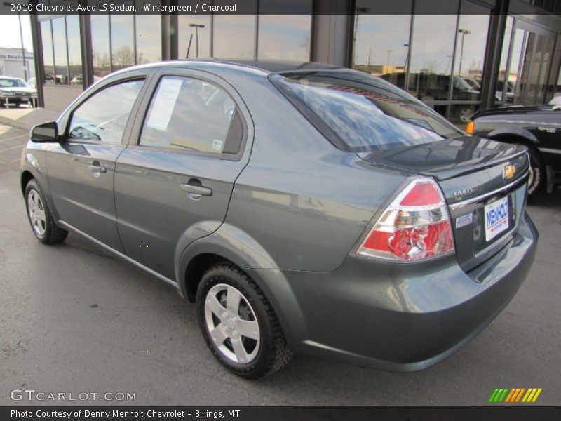 Wintergreen / Charcoal 2010 Chevrolet Aveo LS Sedan