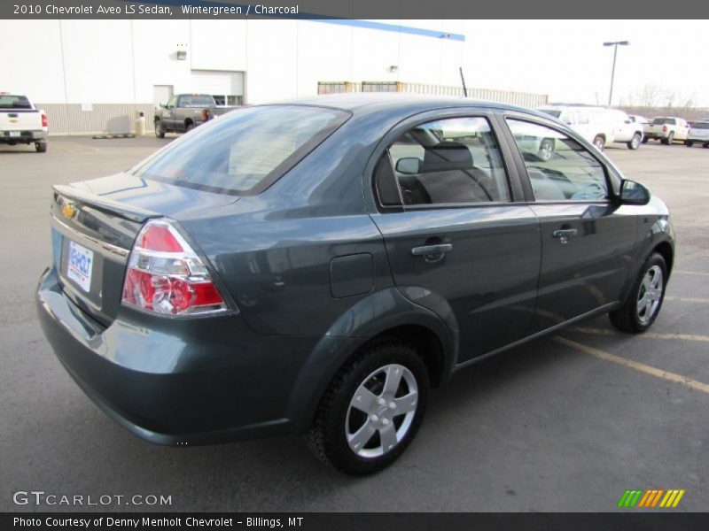 Wintergreen / Charcoal 2010 Chevrolet Aveo LS Sedan
