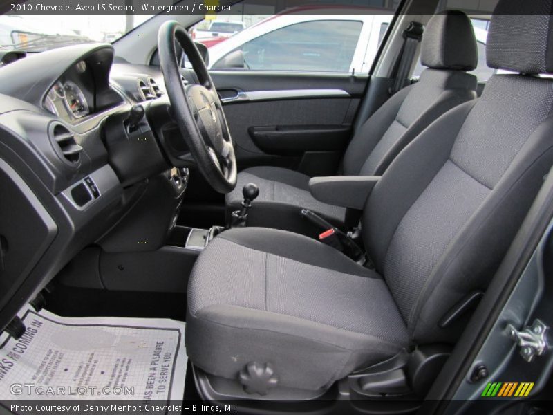 Wintergreen / Charcoal 2010 Chevrolet Aveo LS Sedan