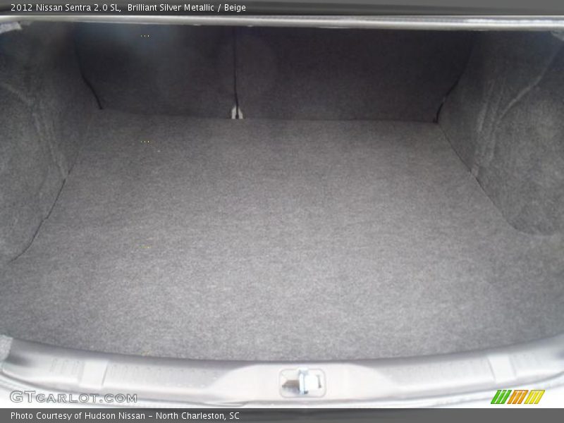 Brilliant Silver Metallic / Beige 2012 Nissan Sentra 2.0 SL