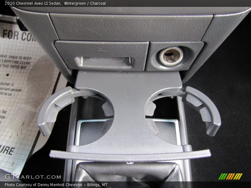 Wintergreen / Charcoal 2010 Chevrolet Aveo LS Sedan