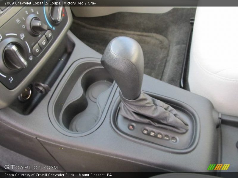 Victory Red / Gray 2009 Chevrolet Cobalt LS Coupe