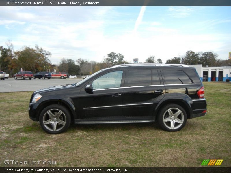 Black / Cashmere 2010 Mercedes-Benz GL 550 4Matic