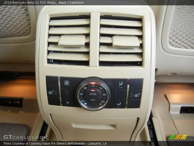 Black / Cashmere 2010 Mercedes-Benz GL 550 4Matic