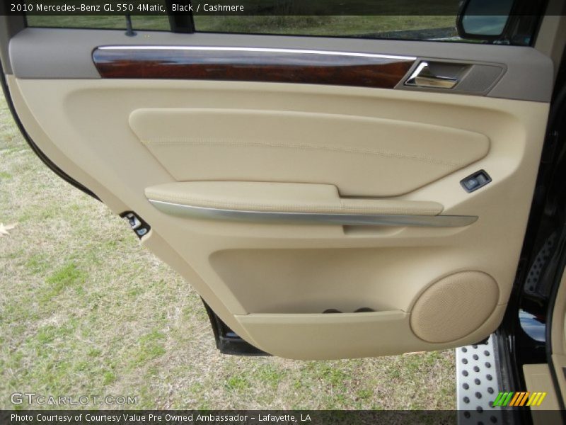 Black / Cashmere 2010 Mercedes-Benz GL 550 4Matic