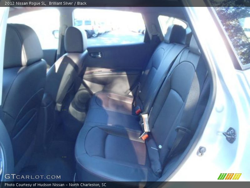 Brilliant Silver / Black 2012 Nissan Rogue SL