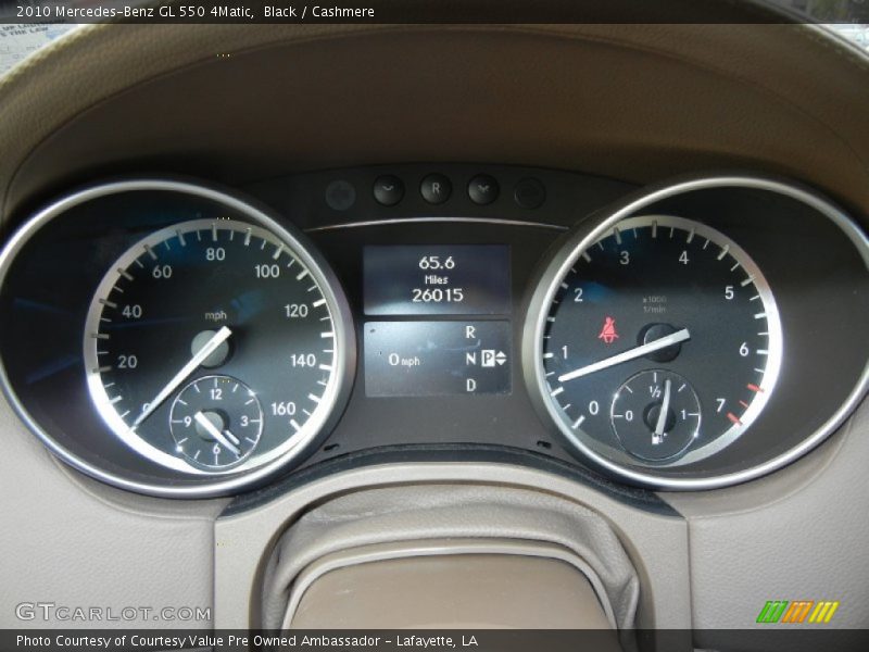  2010 GL 550 4Matic 550 4Matic Gauges