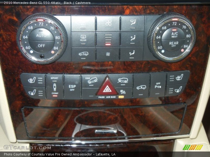 Controls of 2010 GL 550 4Matic