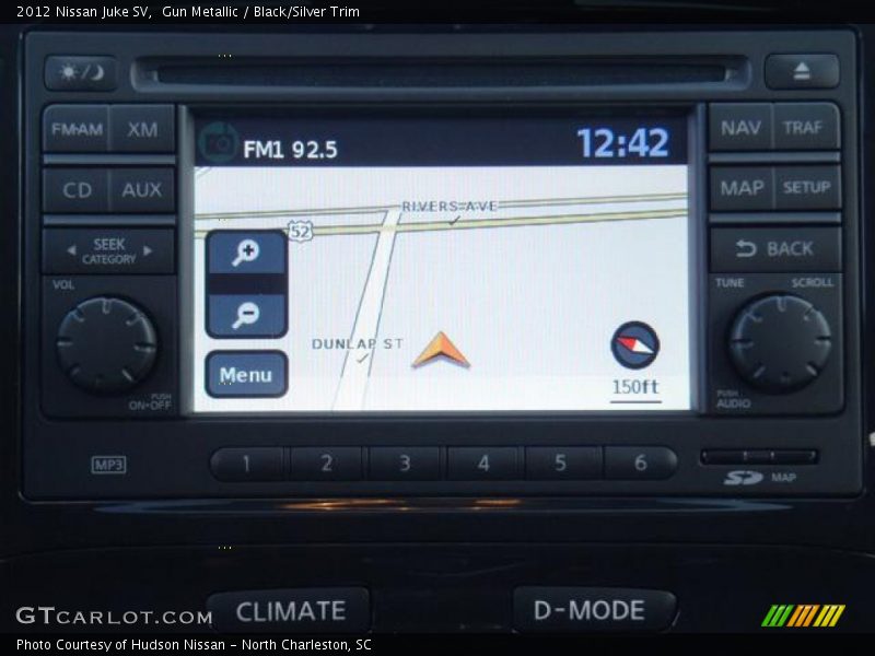 Navigation of 2012 Juke SV