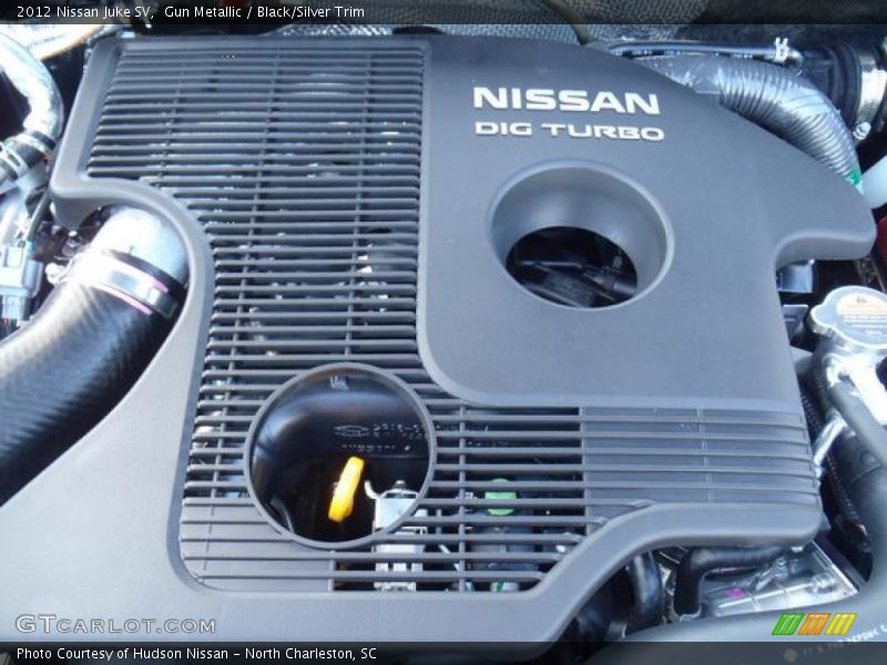 Gun Metallic / Black/Silver Trim 2012 Nissan Juke SV