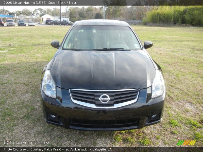 Super Black / Frost 2008 Nissan Maxima 3.5 SE