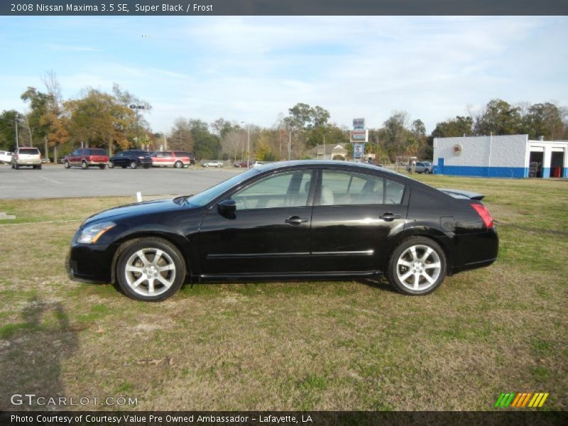 Super Black / Frost 2008 Nissan Maxima 3.5 SE