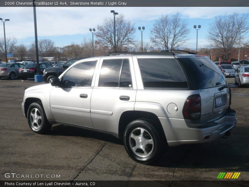 Silverstone Metallic / Light Gray 2006 Chevrolet TrailBlazer LS 4x4