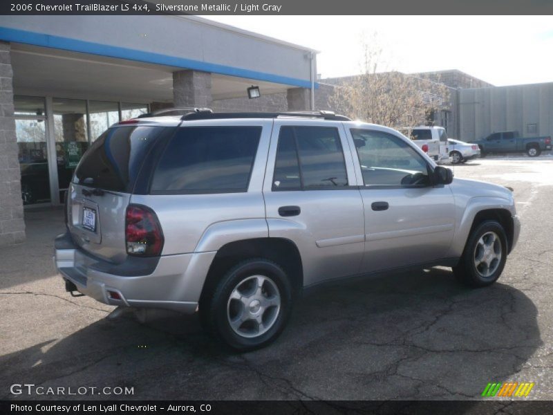 Silverstone Metallic / Light Gray 2006 Chevrolet TrailBlazer LS 4x4