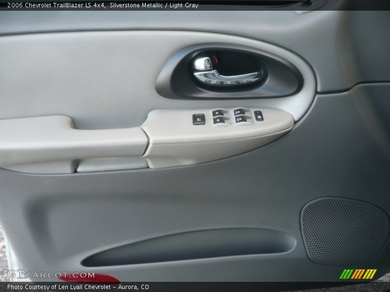 Silverstone Metallic / Light Gray 2006 Chevrolet TrailBlazer LS 4x4