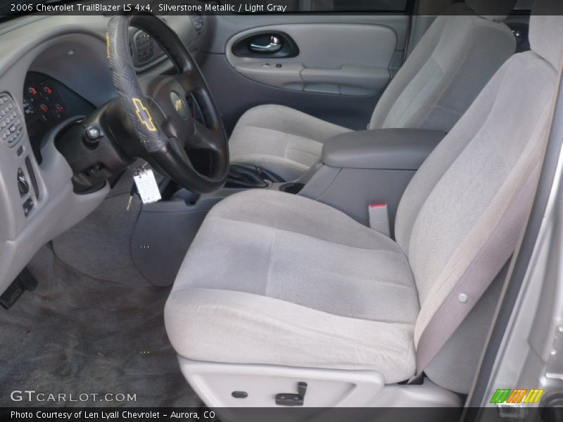 Silverstone Metallic / Light Gray 2006 Chevrolet TrailBlazer LS 4x4