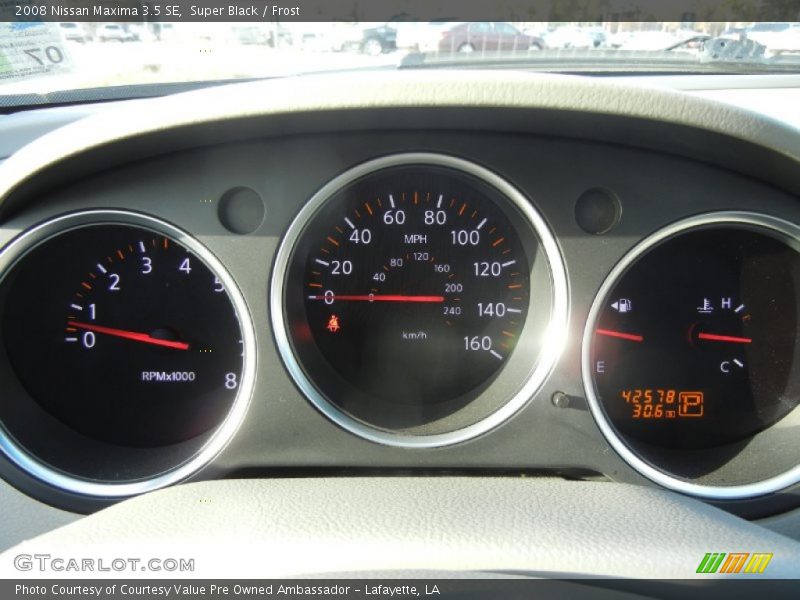 Super Black / Frost 2008 Nissan Maxima 3.5 SE
