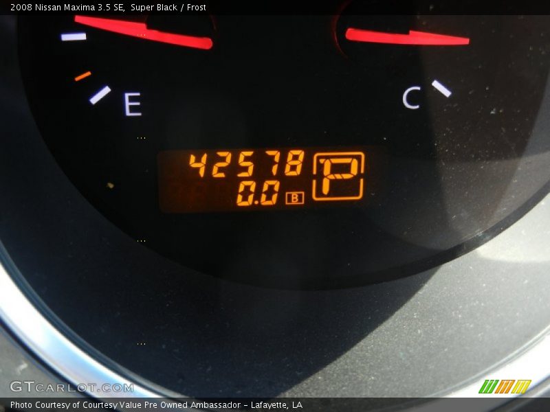 Super Black / Frost 2008 Nissan Maxima 3.5 SE