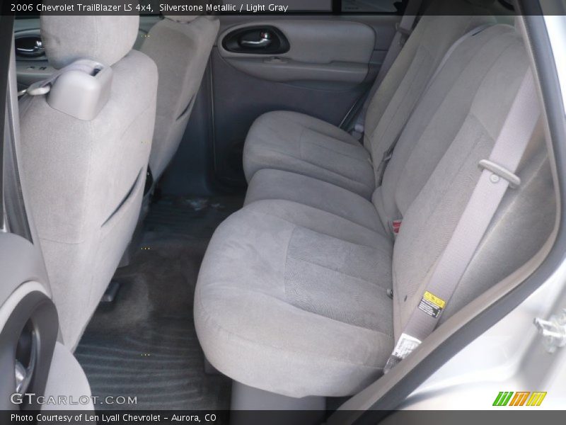 Silverstone Metallic / Light Gray 2006 Chevrolet TrailBlazer LS 4x4
