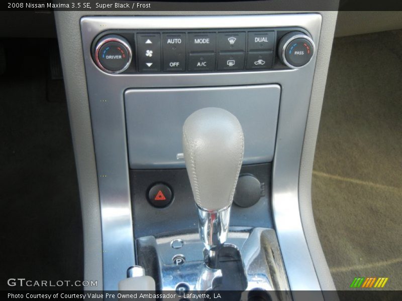 Super Black / Frost 2008 Nissan Maxima 3.5 SE