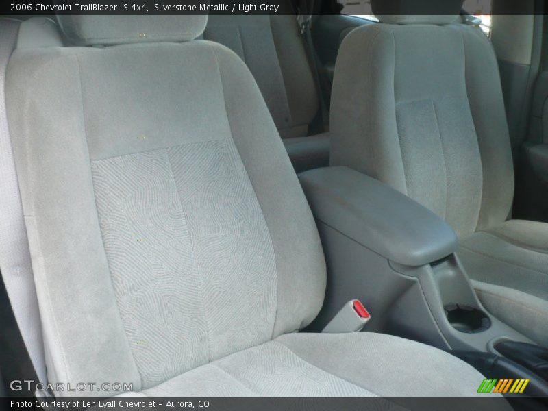 Silverstone Metallic / Light Gray 2006 Chevrolet TrailBlazer LS 4x4