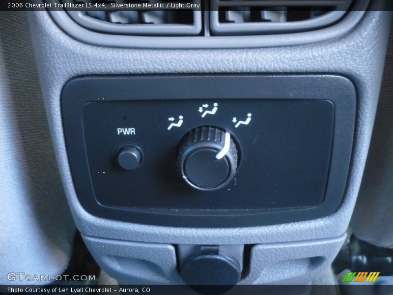 Silverstone Metallic / Light Gray 2006 Chevrolet TrailBlazer LS 4x4