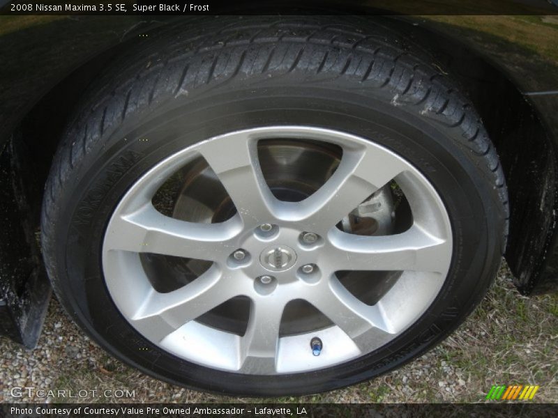 Super Black / Frost 2008 Nissan Maxima 3.5 SE